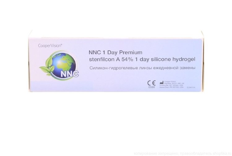 МКЛ NNC 1 Day Premium stenfilcon A 54% silicone hydrogel